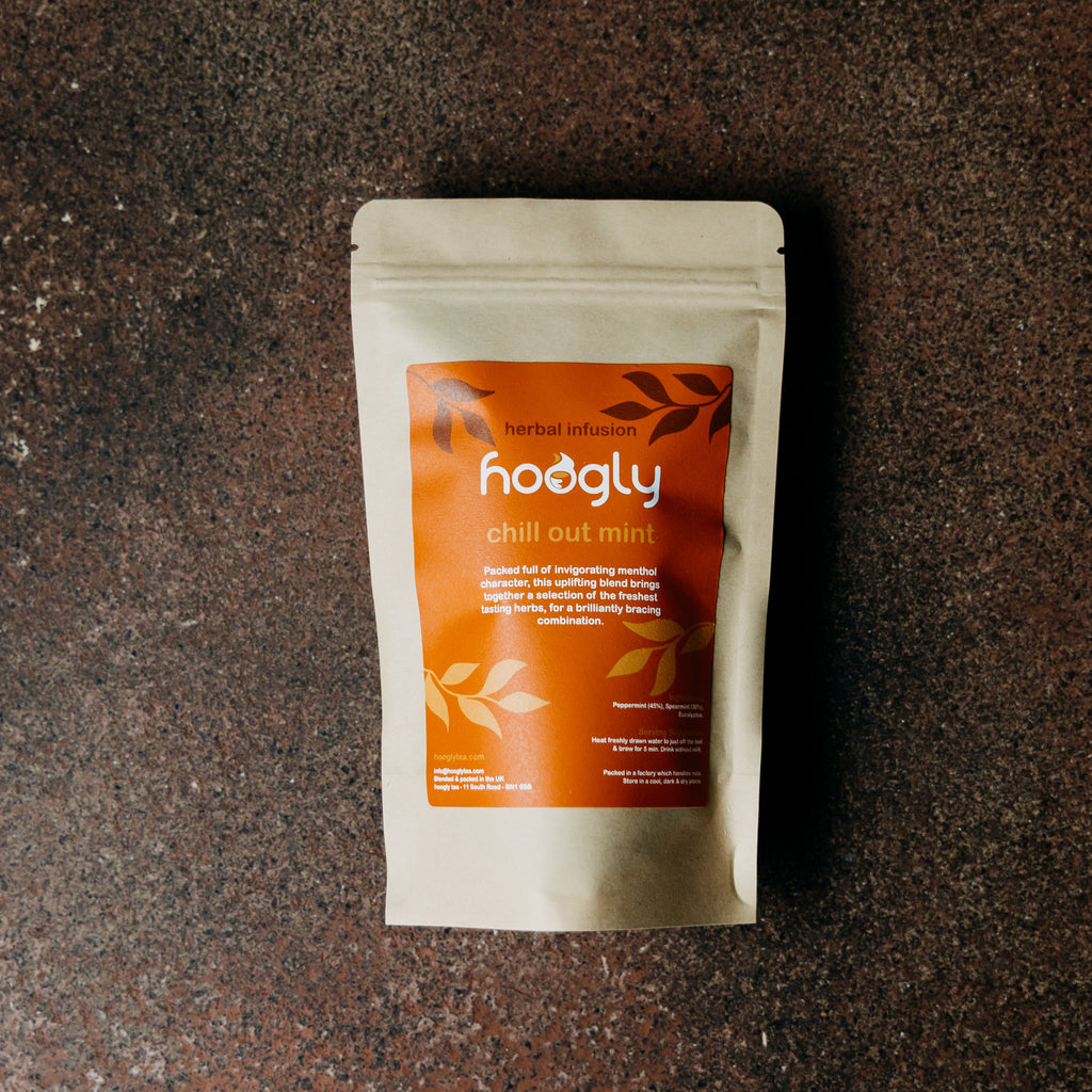 Hoogly Chill Out Mint Green Tea - 50g Loose Leaf