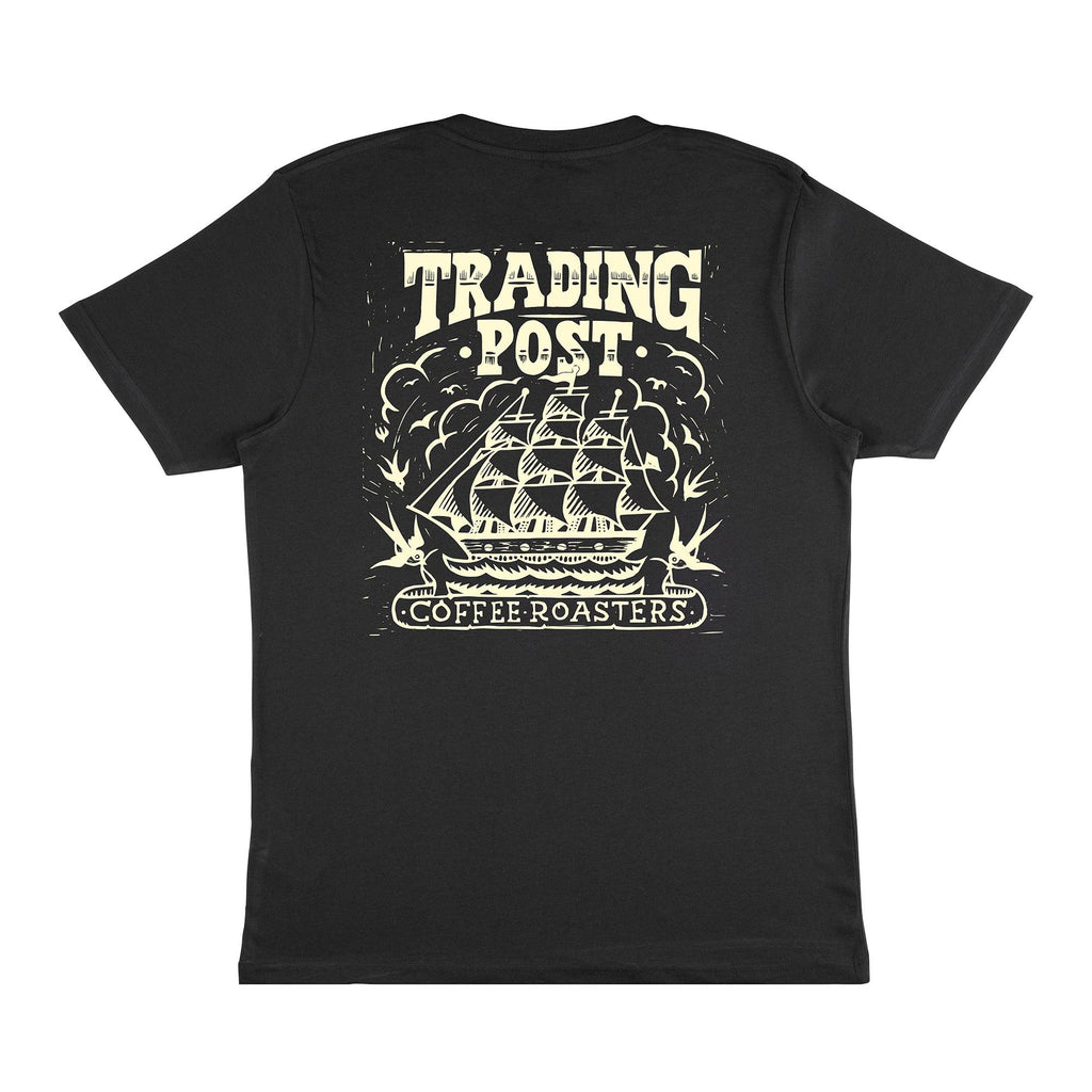 Trading Post Monsoon Malabar Ltd. Edition T-Shirt (washed black/off-white)