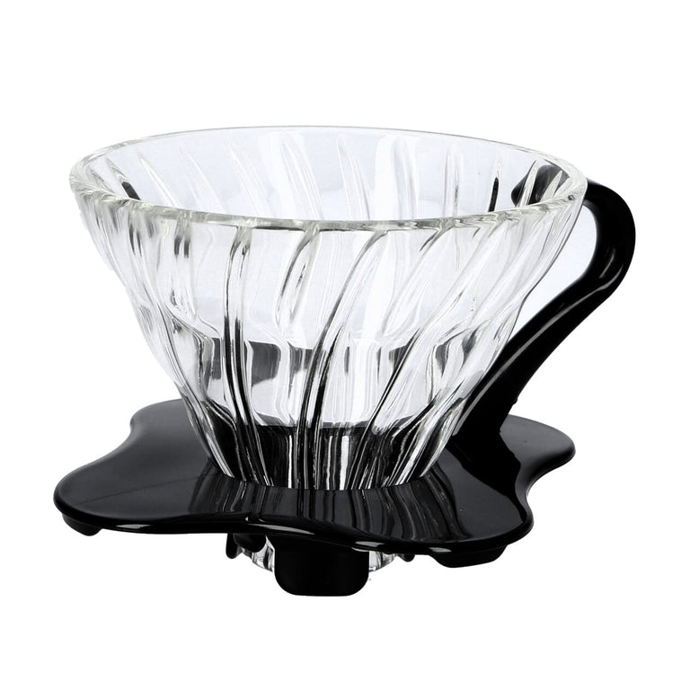 Hario V60 Glass Coffee Dripper Black - Size 01